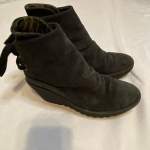FLY London Suede Booties